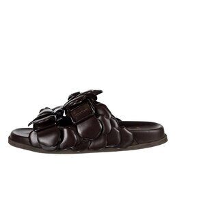 Valentino Atelier 03 Rose Sandals in Dark Brown 39 9